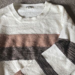 Multicolor knitted sweater